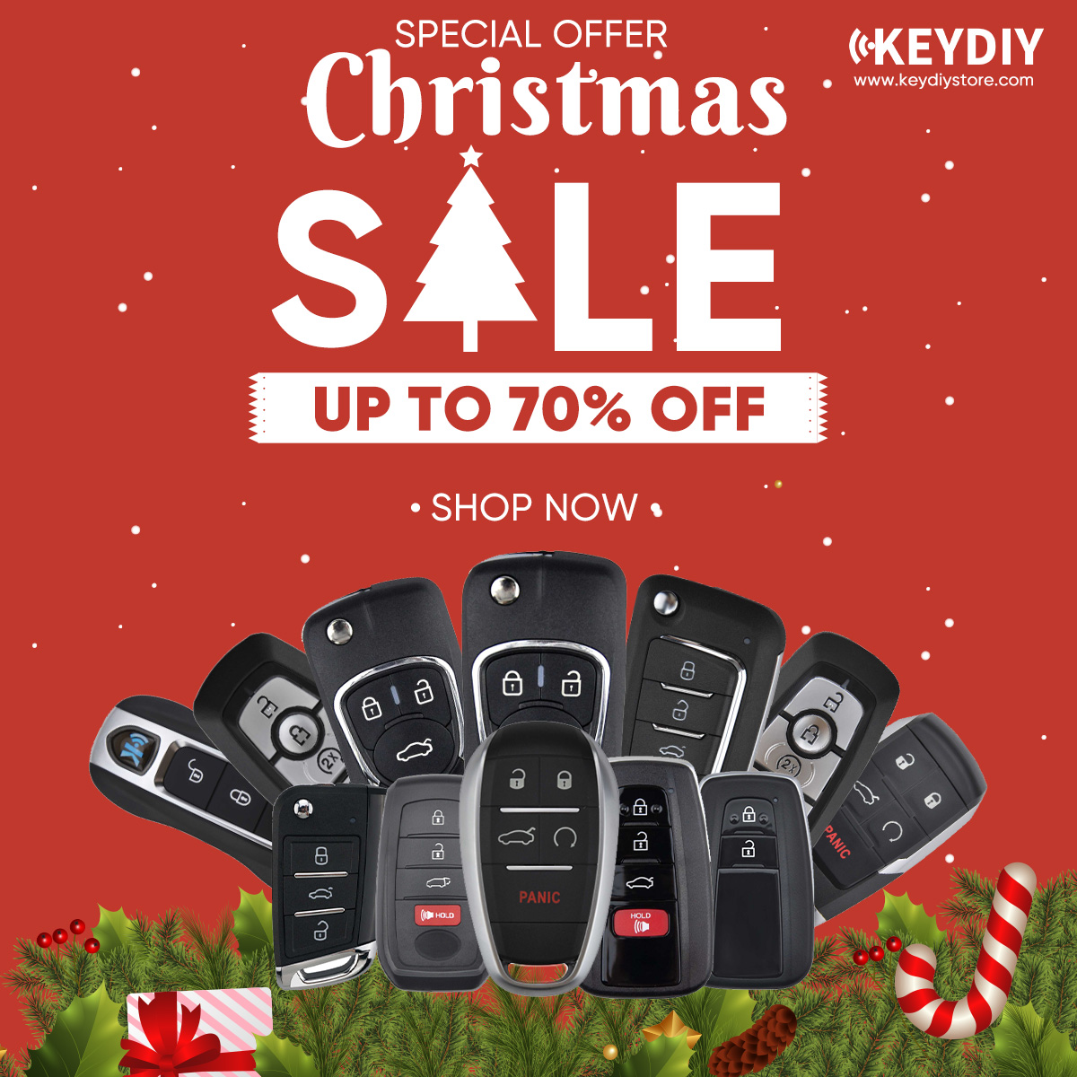 KEYDIY Christmas Sale